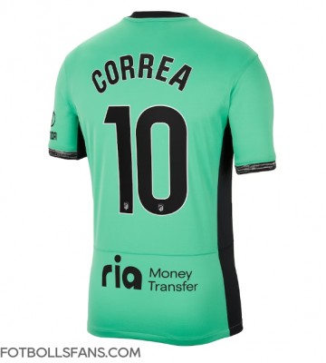 Atletico Madrid Angel Correa #10 Replika Tredje Tröja 2023-24 Kortärmad